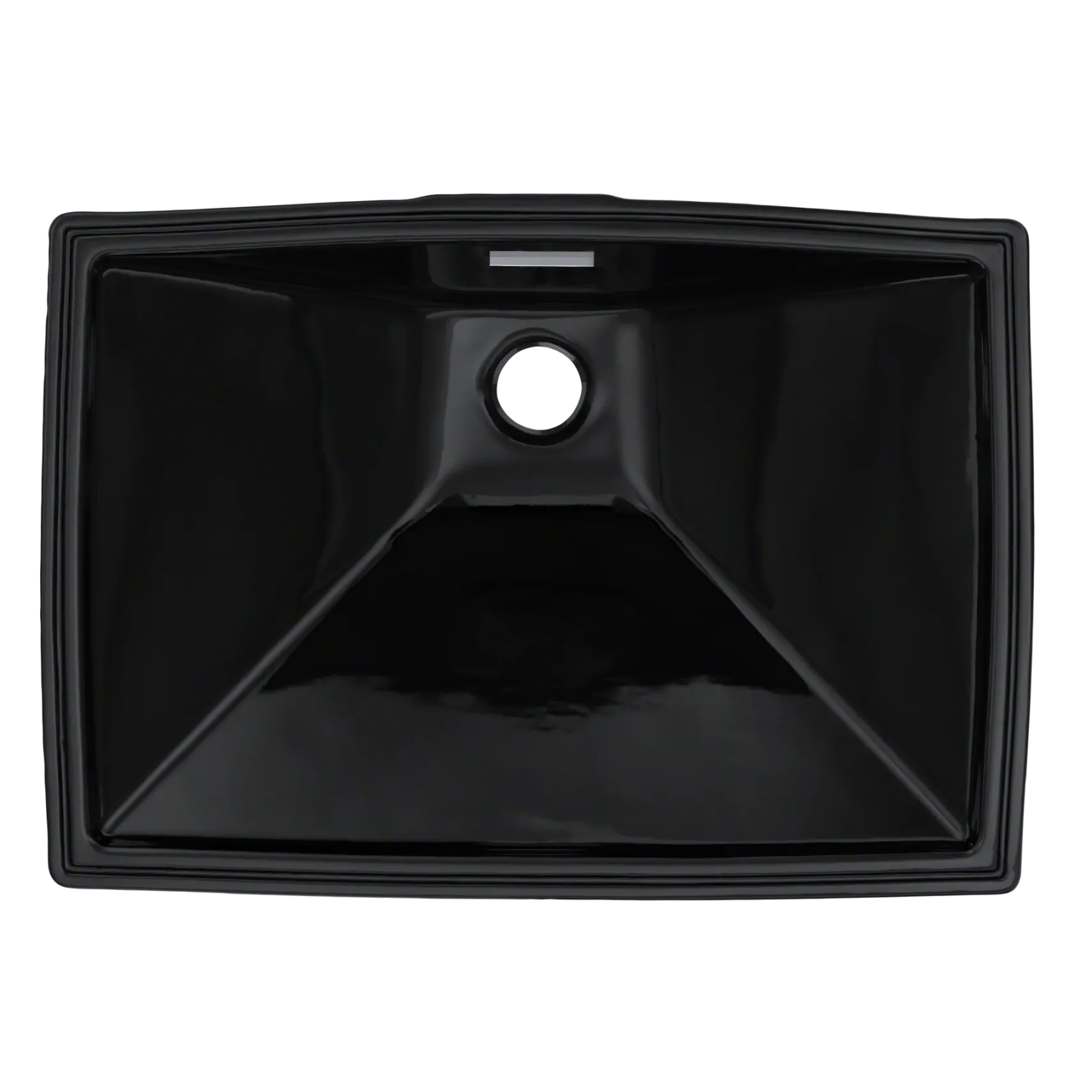 TOTO Lloyd Rectangular Undermount Bathroom Sink, Ebony, Vitreous China, LT931#51