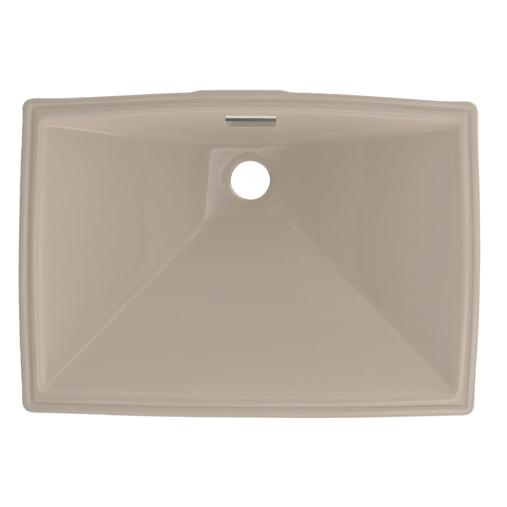 TOTO Lloyd Rectangular Undermount Bathroom Sink, Bone, Vitreous China, LT931#03