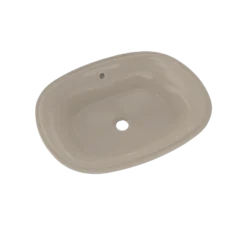 TOTO Maris 20-5/16" x 15-9/16" Oval Undermount Bathroom Sink with CEFIONTECT, Bone, Vitreous China, LT481G#03