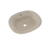 TOTO Maris 17-5/8" x 14-9/16" Oval Undermount Bathroom Sink with CEFIONTECT, Bone, Vitreous China, LT483G#03