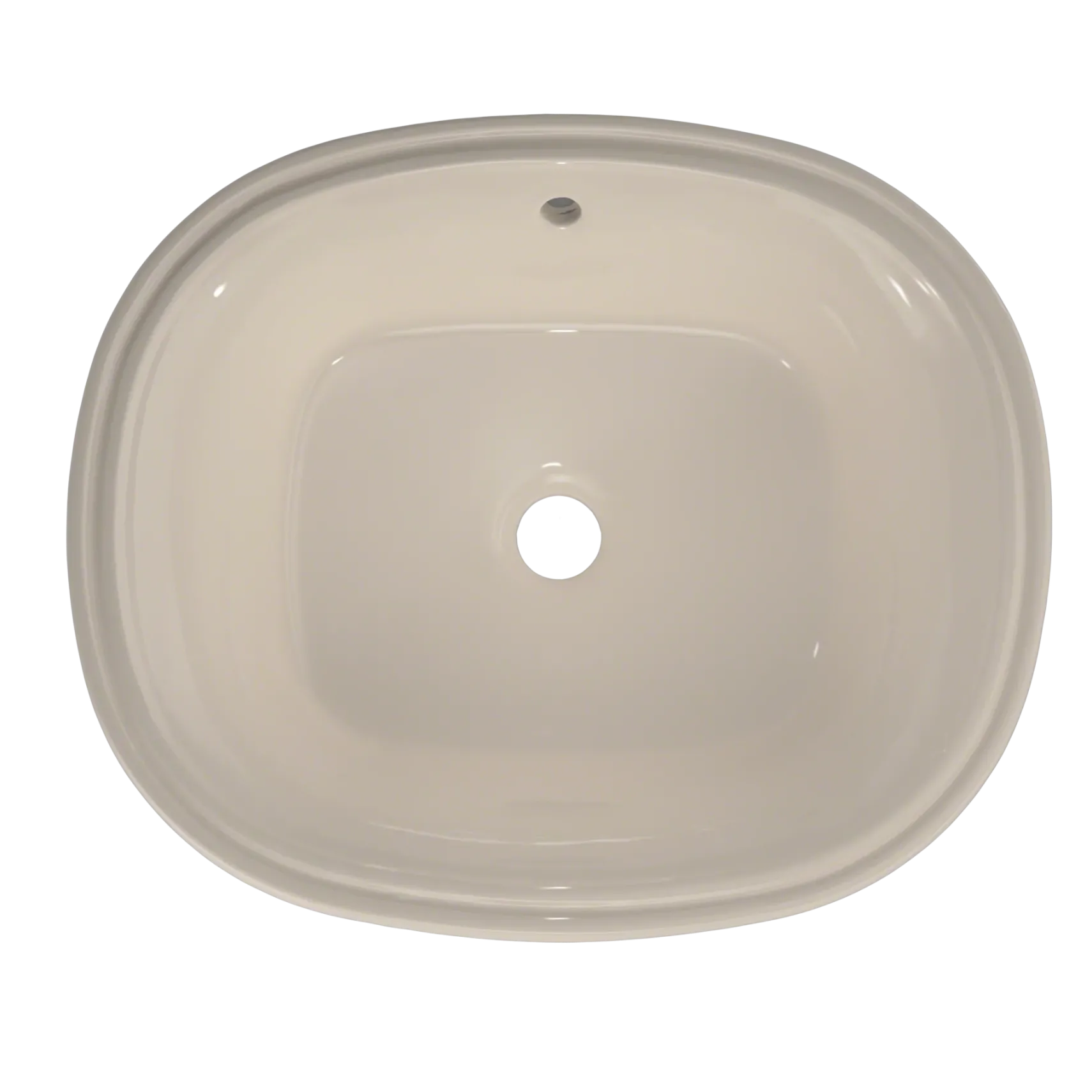 TOTO Maris 17-5/8" x 14-9/16" Oval Undermount Bathroom Sink with CEFIONTECT, Bone, Vitreous China, LT483G#03