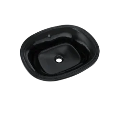 TOTO Maris 17-5/8" x 14-9/16" Oval Undermount Bathroom Sink, Ebony, Vitreous China, LT483#51