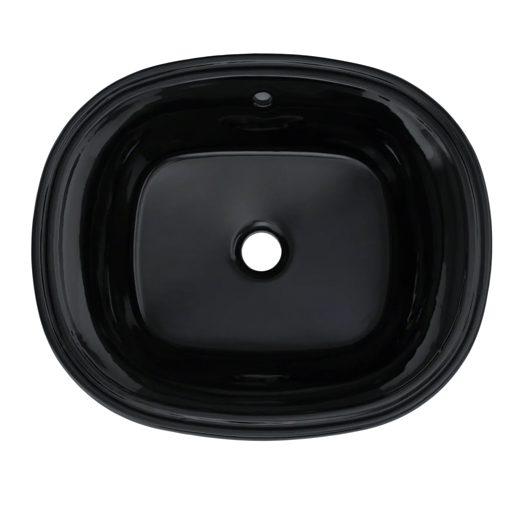 TOTO Maris 17-5/8" x 14-9/16" Oval Undermount Bathroom Sink, Ebony, Vitreous China, LT483#51