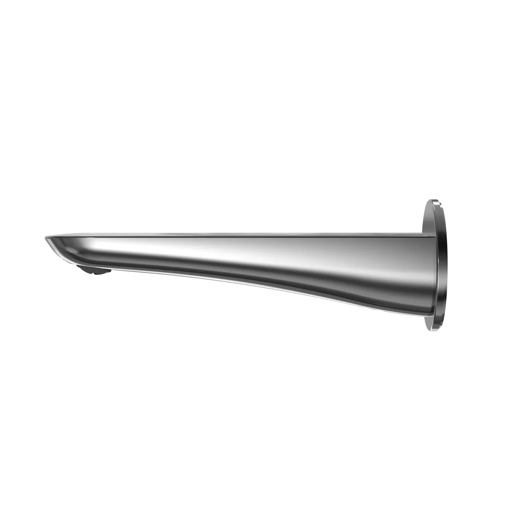 TOTO Modern R Wall Tub Spout, Polished Chrome, Brass, TBG01001U#CP