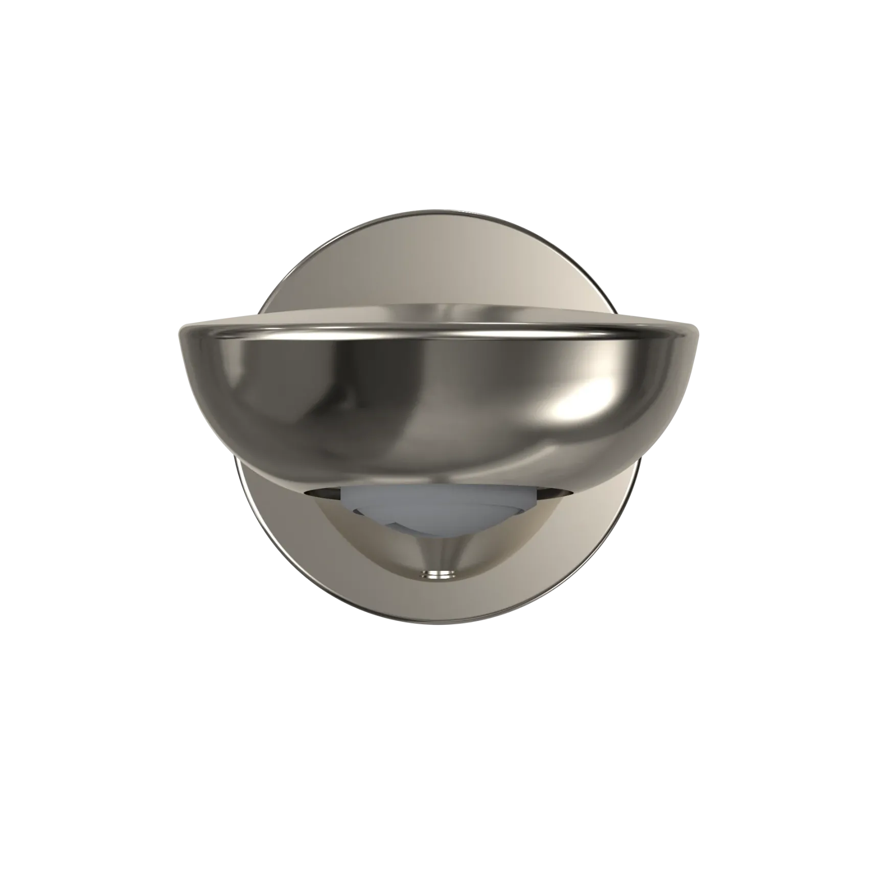 TOTO Modern R Wall Tub Spout, Polished Nickel, Brass, TBG01001U#PN
