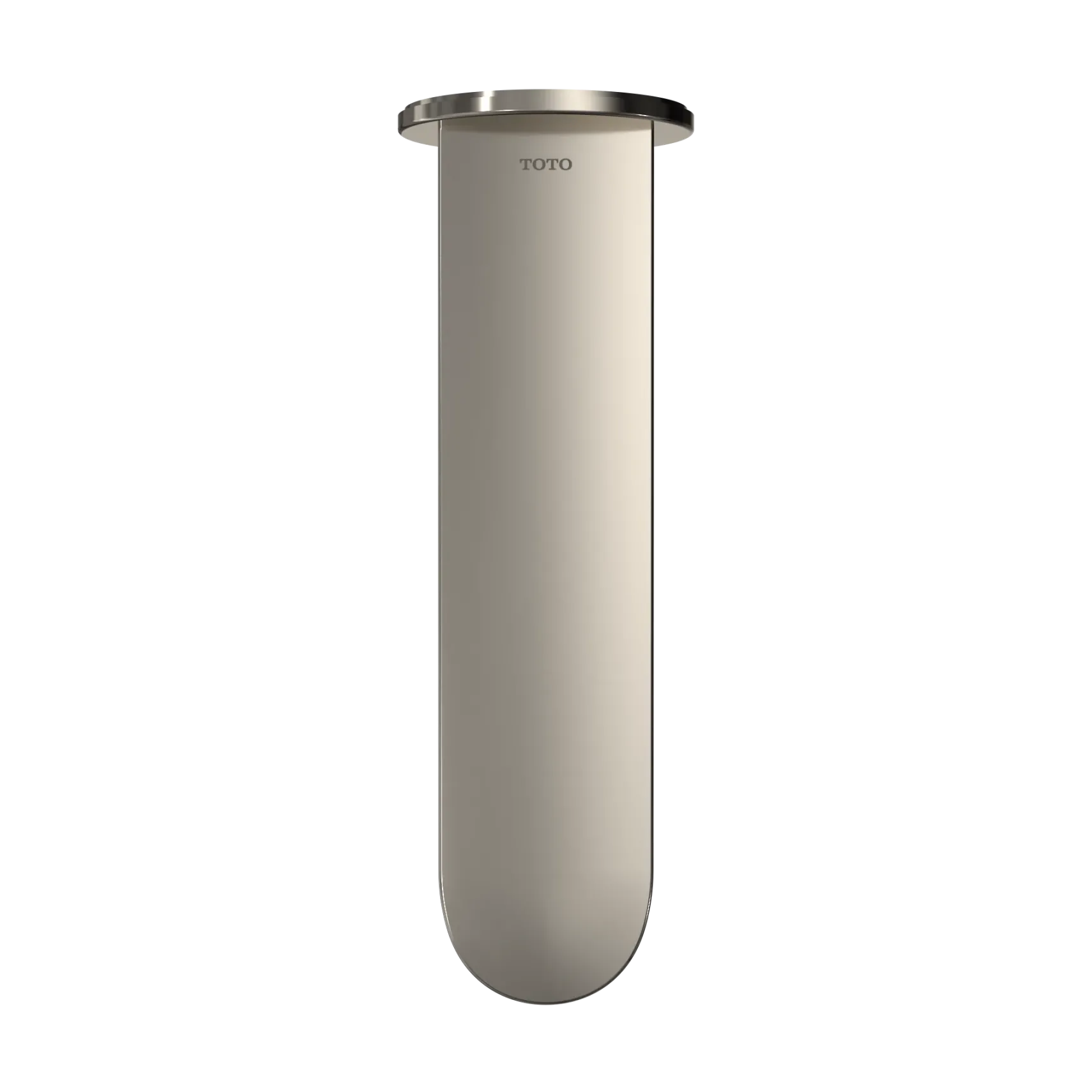TOTO Modern R Wall Tub Spout, Polished Nickel, Brass, TBG01001U#PN