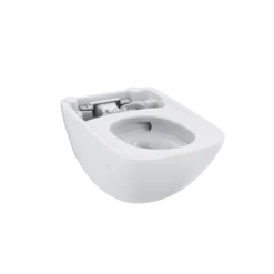 TOTO NEOREST WX1 Dual Flush 1.2 or 0.8 GPF Wall-Hung Toilet Bowl Unit, Cotton White, Vitreous China, CT9538CEFG#01