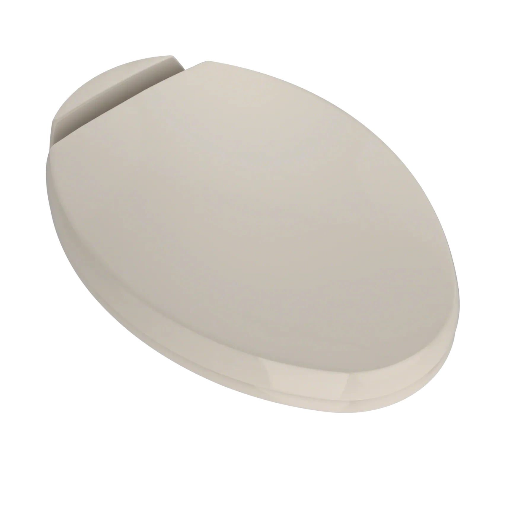 TOTO Oval SoftClose Non Slamming, Slow Close Elongated Toilet Seat and Lid, Bone, Plastic, SS204#03
