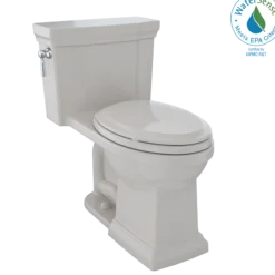 TOTO Promenade II 1G One-Piece Elongated 1.0 GPF Universal Height Toilet with CEFIONTECT, Sedona Beige, Vitreous China, MS814224CUFG#12