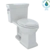 TOTO Promenade II 1G One-Piece Elongated 1.0 GPF Universal Height Toilet with CEFIONTECT, Colonial White, Vitreous China, MS814224CUFG#11