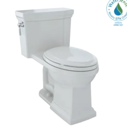 TOTO Promenade II 1G One-Piece Elongated 1.0 GPF Universal Height Toilet with CEFIONTECT, Colonial White, Vitreous China, MS814224CUFG#11