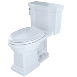 TOTO Promenade II 1G One-Piece Elongated 1.0 GPF Universal Height Toilet with CEFIONTECT, Colonial White, Vitreous China, MS814224CUFG#11