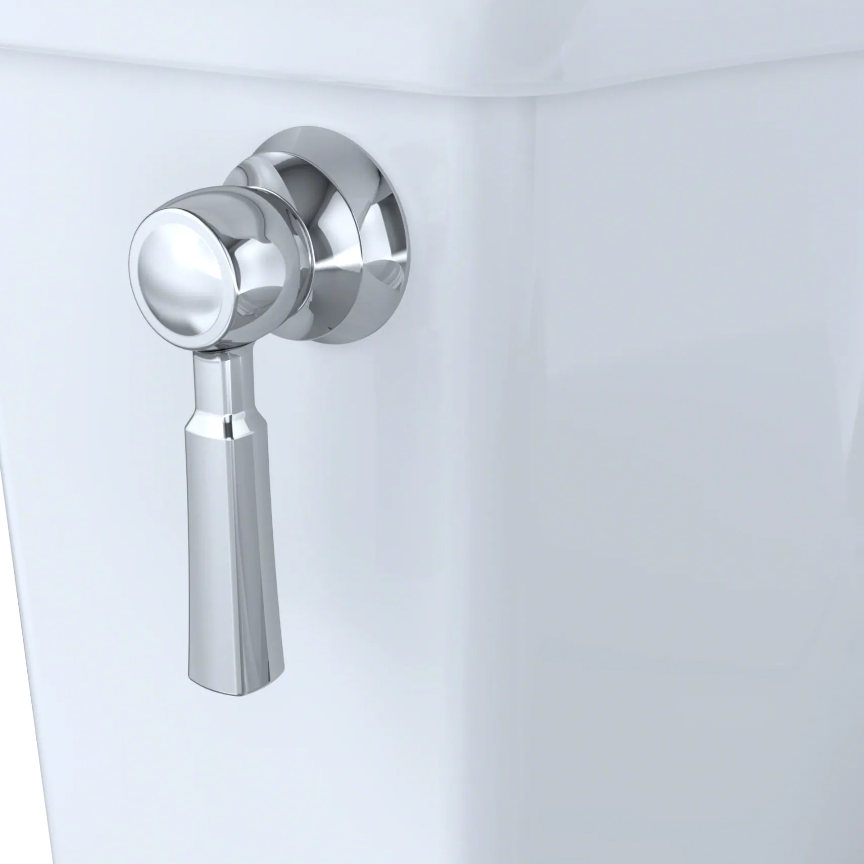 TOTO Promenade II 1G One-Piece Elongated 1.0 GPF Universal Height Toilet with CEFIONTECT, Colonial White, Vitreous China, MS814224CUFG#11