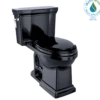 TOTO Promenade II 1G One-Piece Elongated 1.0 GPF Universal Height Toilet, Ebony, Vitreous China, MS814224CUF#51