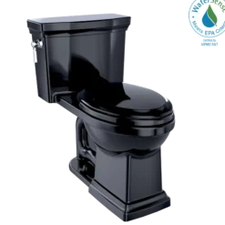 TOTO Promenade II 1G One-Piece Elongated 1.0 GPF Universal Height Toilet, Ebony, Vitreous China, MS814224CUF#51
