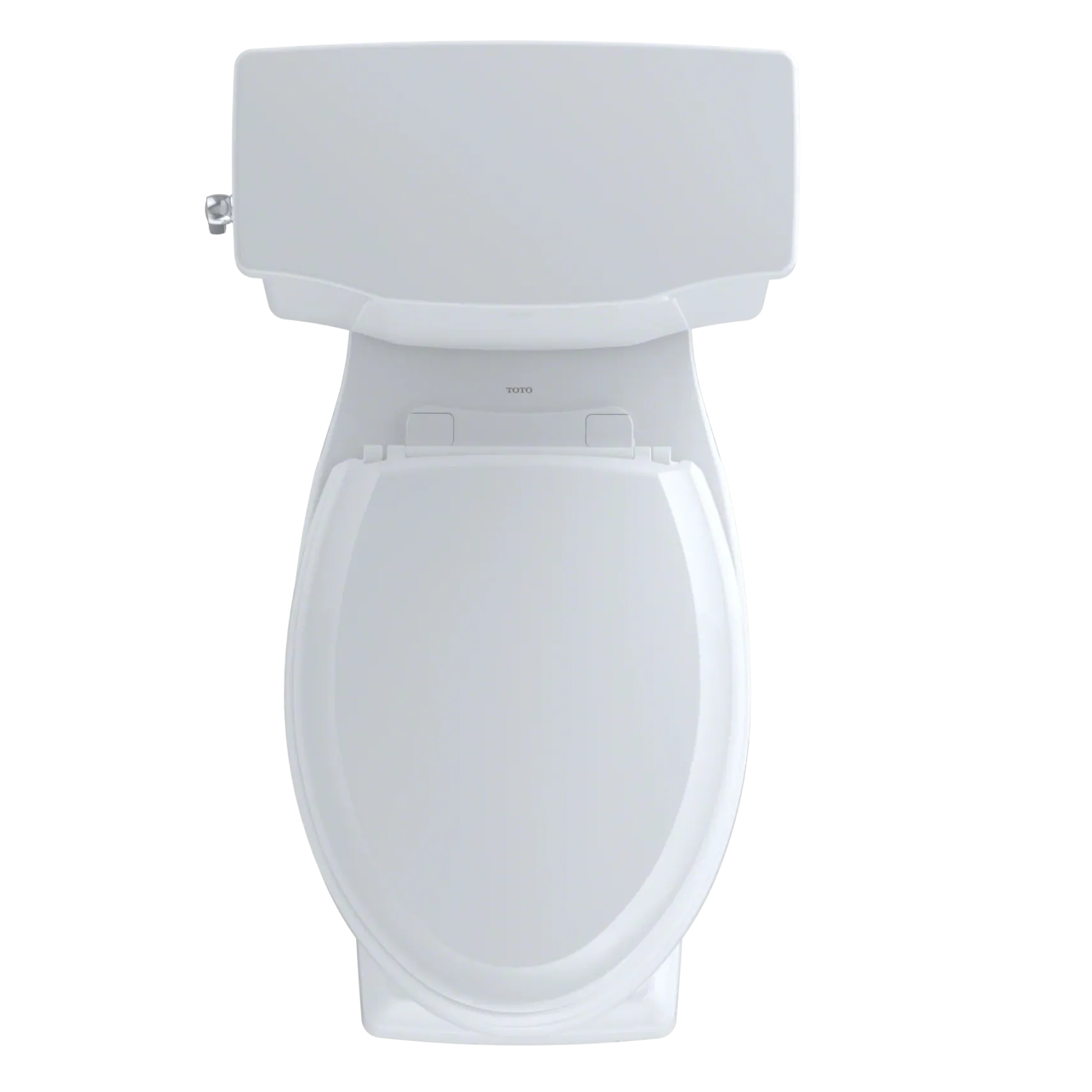 TOTO Promenade II 1G Two-Piece Elongated 1.0 GPF Universal Height Toilet with CEFIONTECT, Cotton White, Vitreous China, CST404CUFG#01