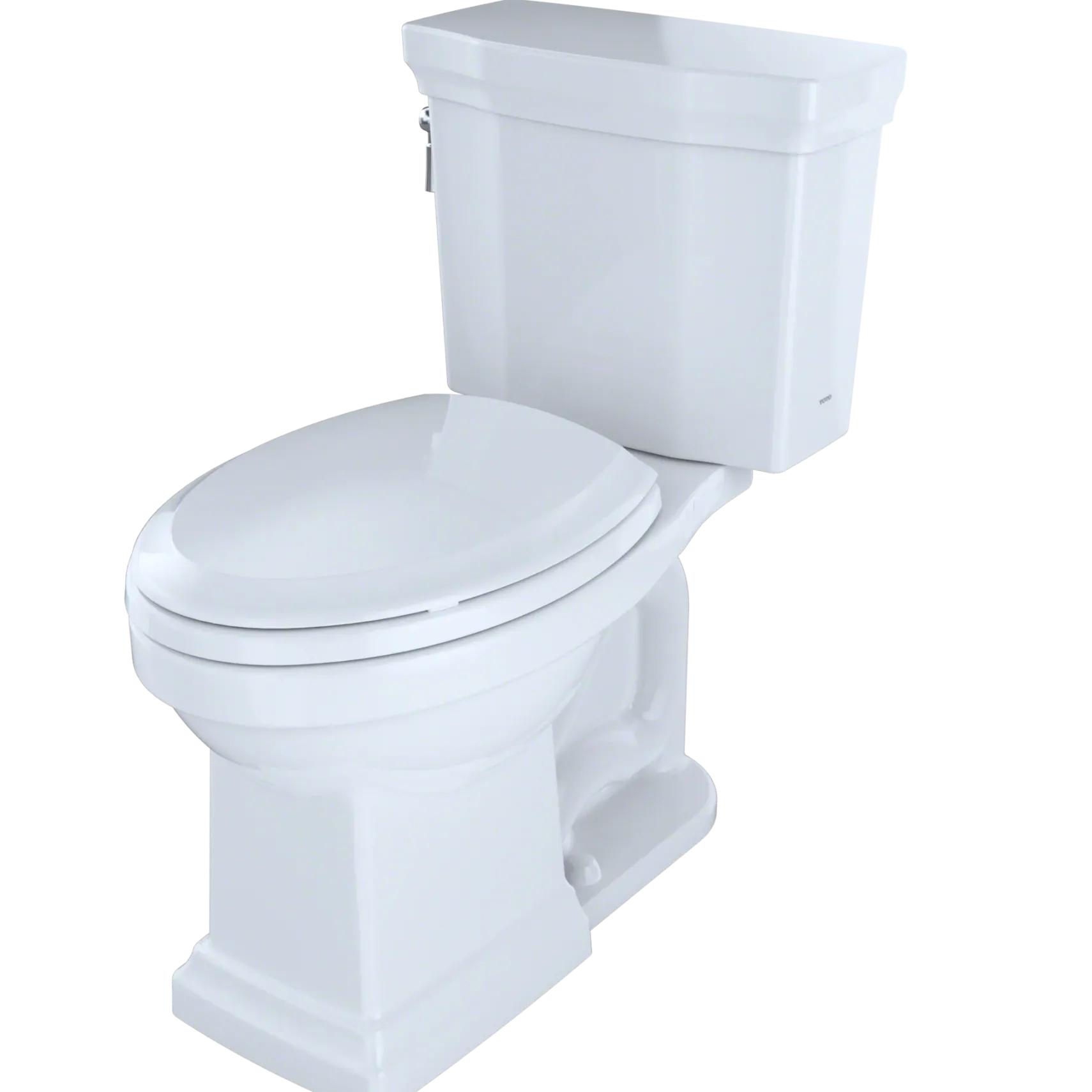 TOTO Promenade II 1G Two-Piece Elongated 1.0 GPF Universal Height Toilet with CEFIONTECT, Colonial White, Vitreous China, CST404CUFG#11