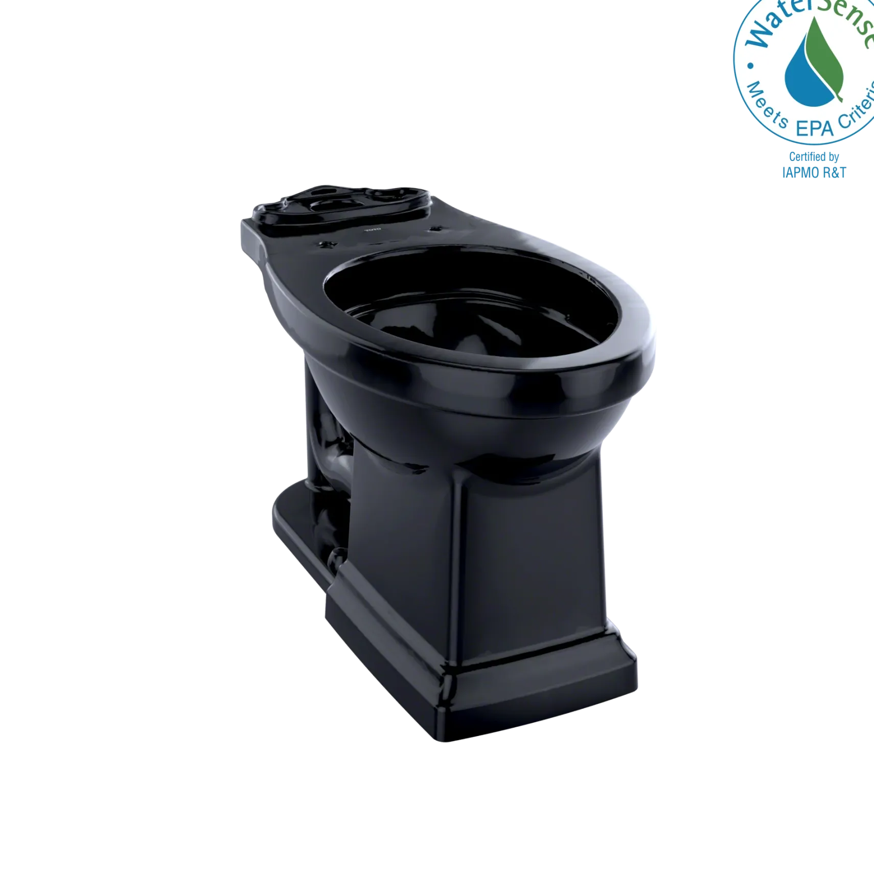 TOTO Promenade II Universal Height Toilet Bowl, Ebony, Vitreous China, C404CUF#51