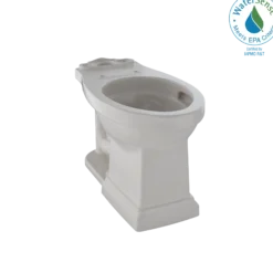 TOTO Promenade II Universal Height Toilet Bowl with CEFIONTECT, Sedona Beige, Vitreous China, C404CUFG#12