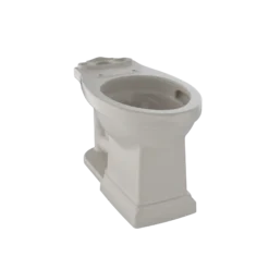 TOTO Promenade II Universal Height Toilet Bowl with CEFIONTECT, Bone, Vitreous China, C404CUFG#03