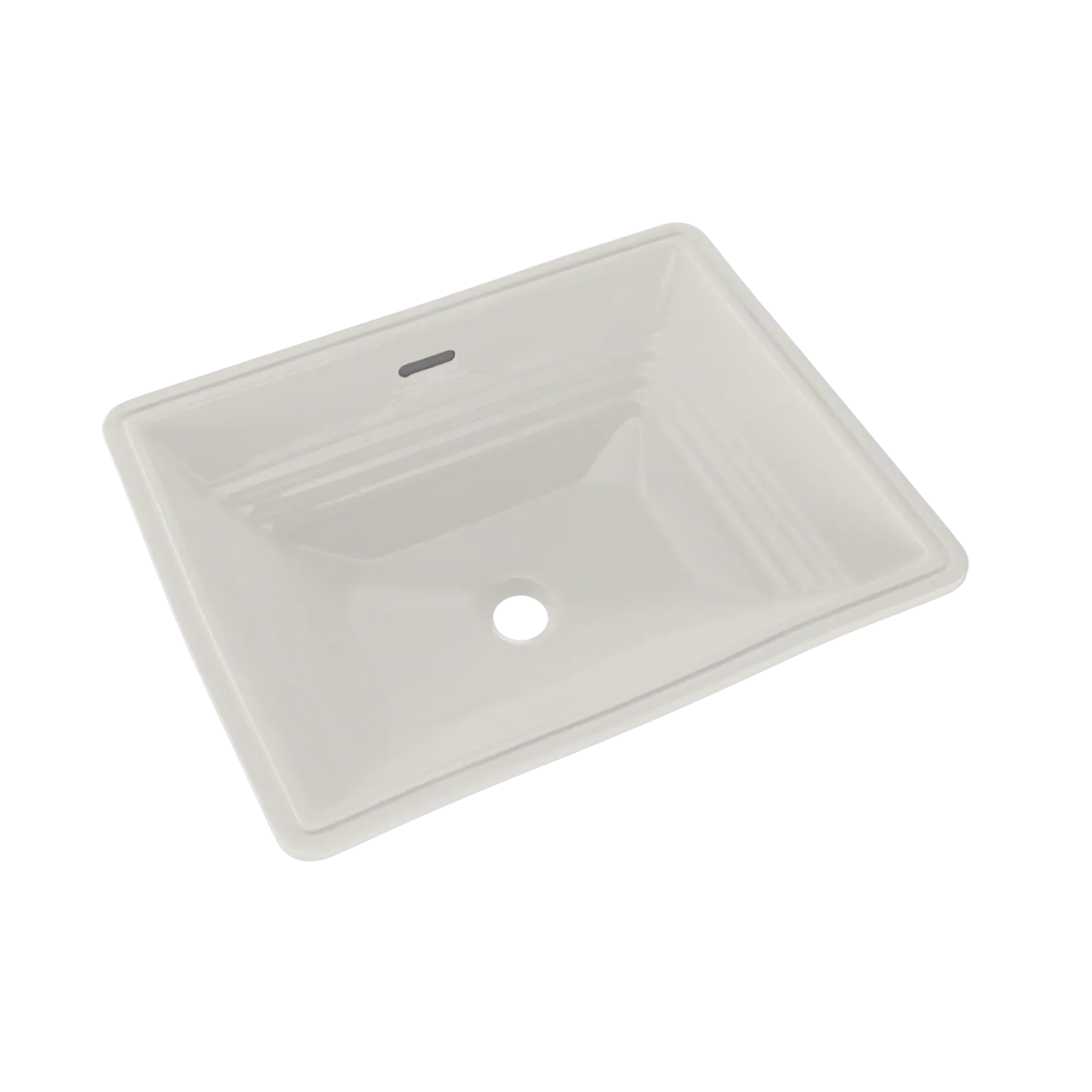 TOTO Promenade Rectangular Undermount Bathroom Sink, Colonial White, Vitreous China, LT533#11