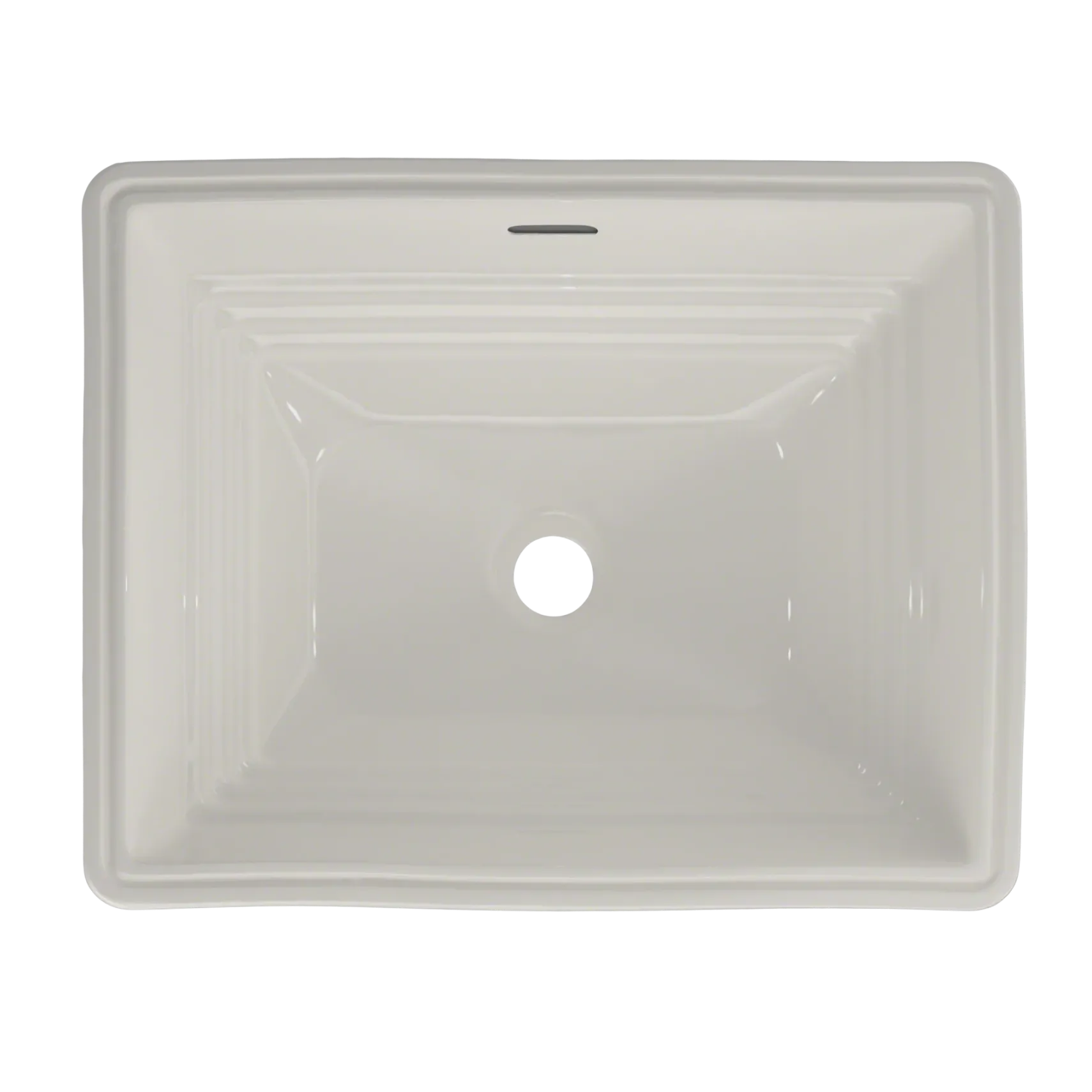 TOTO Promenade Rectangular Undermount Bathroom Sink, Colonial White, Vitreous China, LT533#11