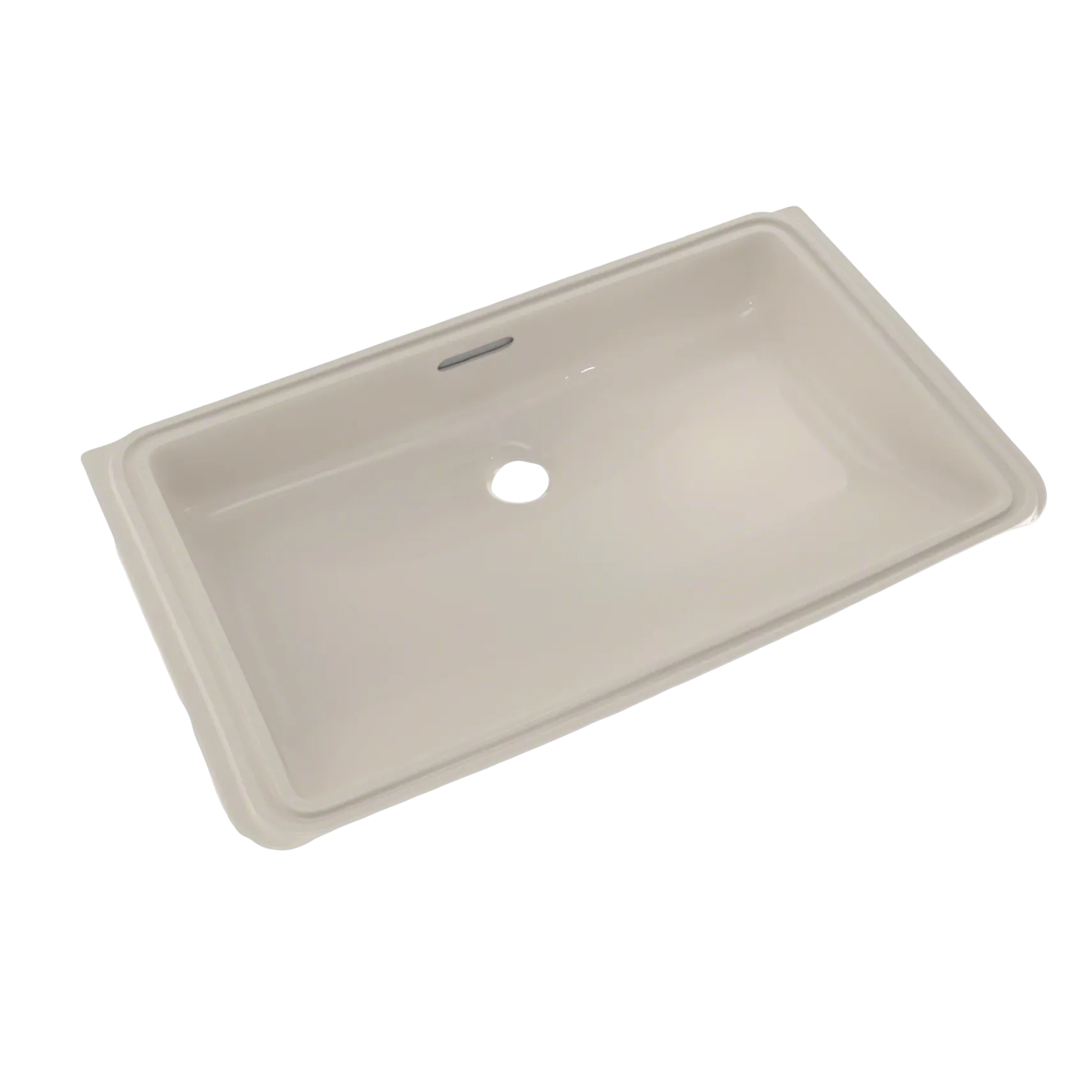 TOTO Rectangular Undermount Bathroom Sink with CEFIONTECT, Sedona Beige, Vitreous China, LT191G#12