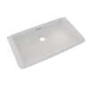 TOTO Rectangular Undermount Bathroom Sink with CEFIONTECT, Colonial White, Vitreous China, LT191G#11