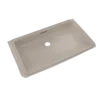 TOTO Rectangular Undermount Bathroom Sink with CEFIONTECT, Bone, Vitreous China, LT191G#03