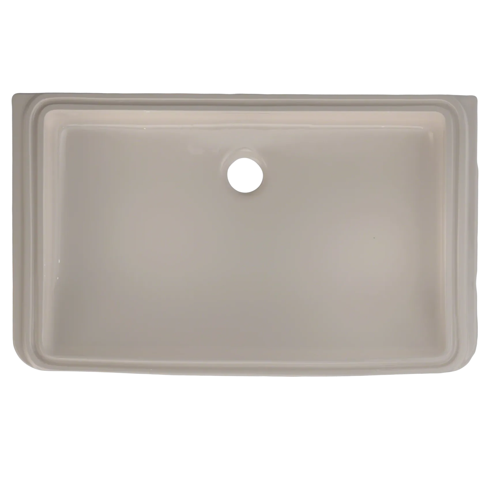TOTO Rectangular Undermount Bathroom Sink with CEFIONTECT, Bone, Vitreous China, LT191G#03