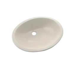 TOTO Rendezvous Oval Undermount Bathroom Sink with CEFIONTECT, Sedona Beige, Vitreous China, LT579G#12