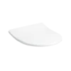 TOTO RP Compact SoftClose Non Slamming, Slow Close Elongated Toilet Seat and Lid, Cotton White, Plastic, SS227#01