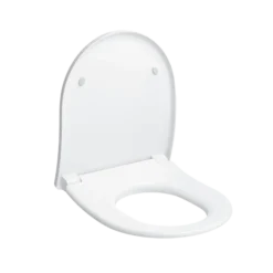 TOTO RP Compact SoftClose Non Slamming, Slow Close Elongated Toilet Seat and Lid, Cotton White, Plastic, SS227#01