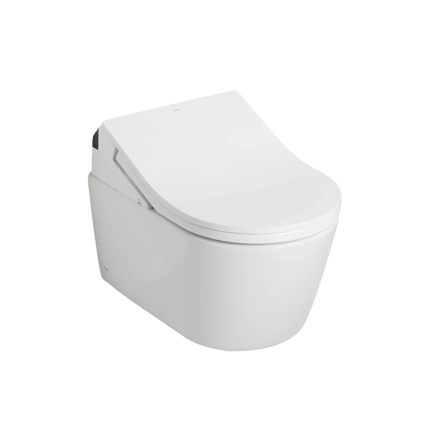 TOTO RX WASHLET+ Ready Electronic Bidet Toilet Seat with Auto Flush Ready Cotton White, Plastic, SW4047AT60#01