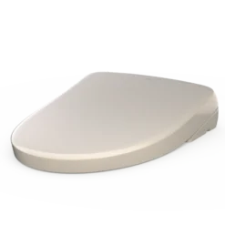 TOTO S7 WASHLET Electronic Bidet Toilet Seat with EWATER+ Bowl and Wand Cleaning, Contemporary Lid, Elongated, Sedona Beige, Plastic, SW4726#12