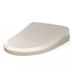 TOTO S7 WASHLET Electronic Bidet Toilet Seat with EWATER+ Bowl and Wand Cleaning, Classic Lid, Elongated, Sedona Beige, Plastic, SW4724#12