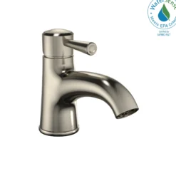 TOTO Silas Single Handle 1.2 GPM Bathroom Faucet, Brushed Nickel, Brass, TL210SD12#BN