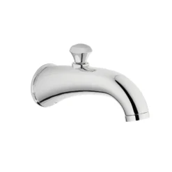 TOTO Silas Wall Tub Spout with Diverter, Polished Chrome, Brass, TS210EV#CP