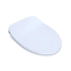 TOTO SoftClose Ultra Slim, Non-Slamming Toilet Seat and Lid, Cotton White, Urea Resin, SS234#01