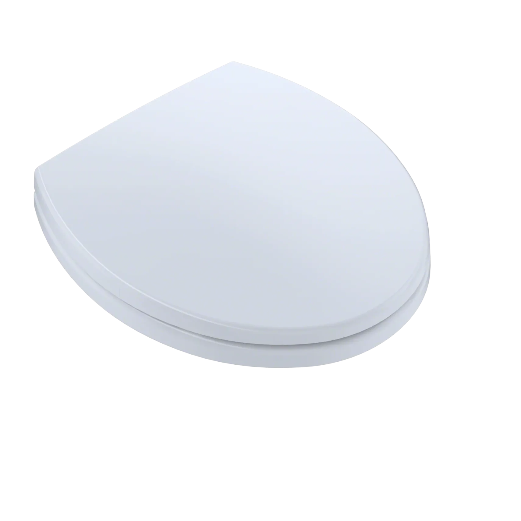 TOTO SoftCloseNon Slamming, Slow Close Round Toilet Seat and Lid,Cotton White, Plastic, SS113#01