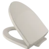 TOTO Soire SoftClose Non Slamming, Slow Close Elongated Toilet Seat and Lid, Bone, Plastic, SS214#03