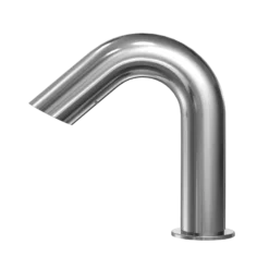 TOTO Standard R AC Powered 0.5 GPM Touchless Bathroom Faucet with Mixing Valve, 10 Second On-Demand Flow, Polished Chrome, Brass, T28S51AM#CP