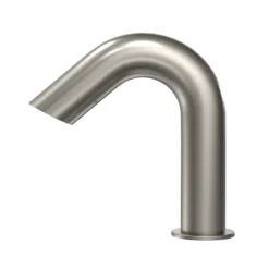 TOTO Standard R AC Powered 1.0 GPM Touchless Bathroom Faucet with Mixing Valve, 10 Second On-Demand Flow, Brushed Nickel, Brass, T28S11AM#BN