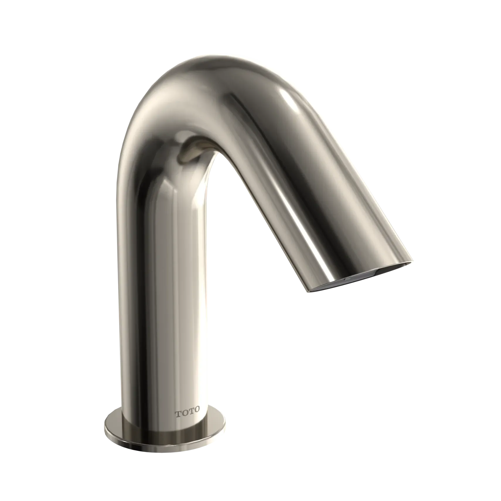 TOTO Standard R AC Powered 0.5 GPM Touchless Bathroom Faucet, 20 Second Continuous Flow, Polished Nickel, Brass, T28S53A#PN