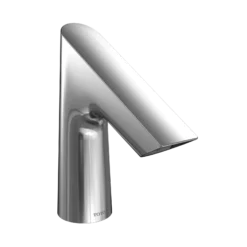 TOTO Standard S ECOPOWER 0.5 GPM Touchless Bathroom Faucet, 10 Second On-Demand Flow, Polished Chrome, Brass, T27S51E#CP
