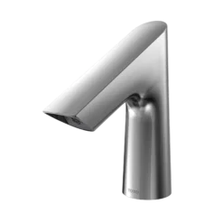 TOTO Standard S ECOPOWER 0.5 GPM Touchless Bathroom Faucet, 10 Second On-Demand Flow, Polished Chrome, Brass, T27S51E#CP