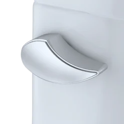TOTO Supreme II One-Piece Elongated 1.28 GPF Universal Height Toilet with CEFIONTECT and SS124 SoftClose Seat, WASHLET+ Ready, Cotton White, Vitreous China|Plastic, MS634124CEFG#01