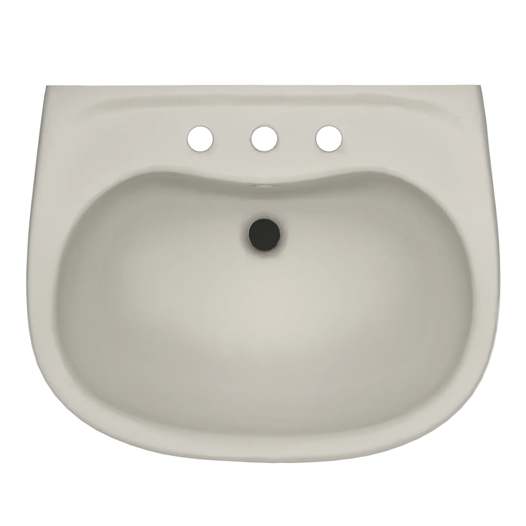 TOTO Supreme Oval Wall-Mount Bathroom Sink with CEFIONTECT and Shroud for 8 Inch Center Faucets, Sedona Beige, Vitreous China, LHT241.8G#12