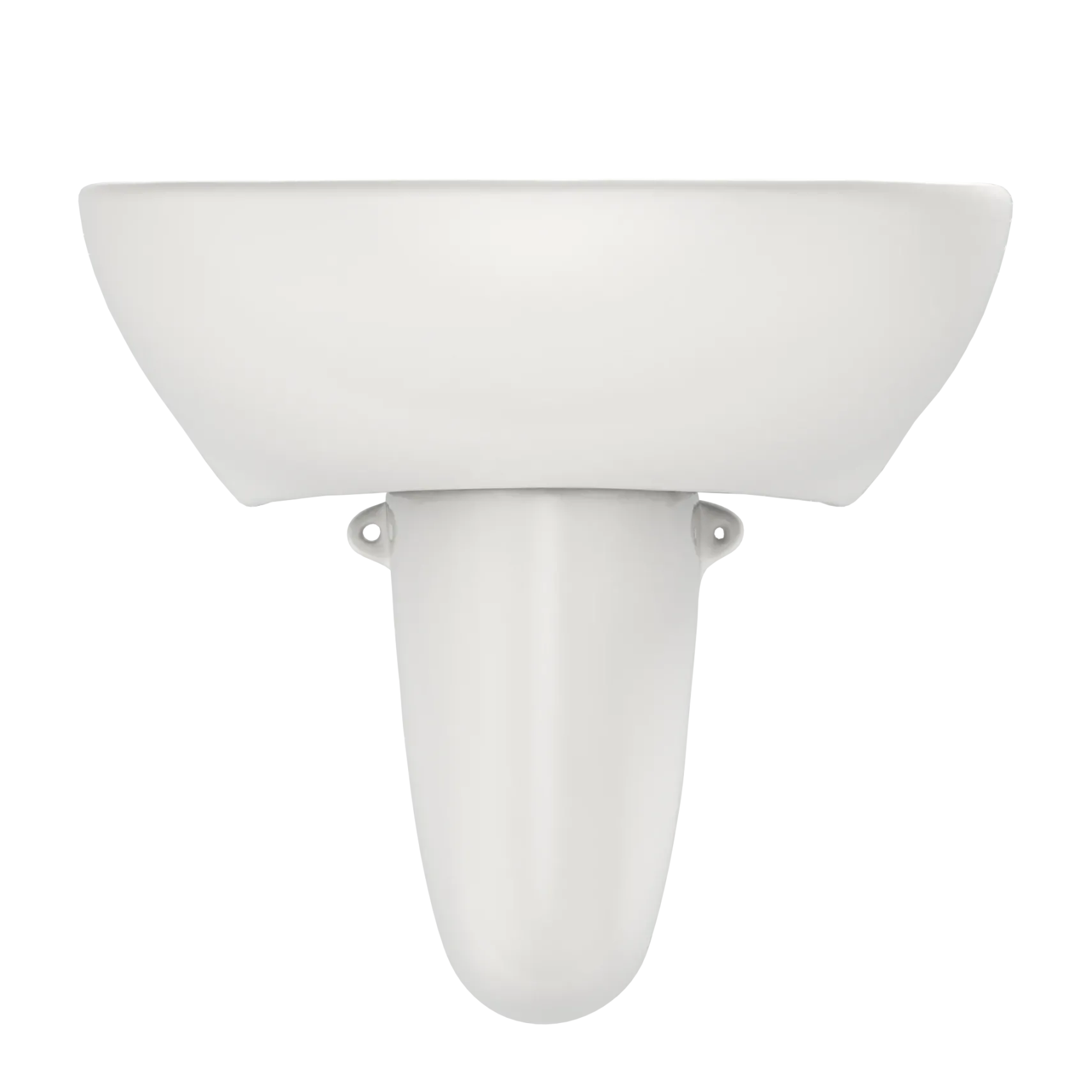 TOTO Supreme Oval Wall-Mount Bathroom Sink with CEFIONTECT and Shroud for 8 Inch Center Faucets, Colonial White, Vitreous China, LHT241.8G#11