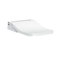 TOTO SW WASHLET+ Ready Square Electronic Bidet Toilet Seat with Auto Flush Ready Cotton White, Plastic, SW4549AT60#01